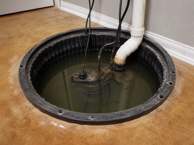 Sump pump failure