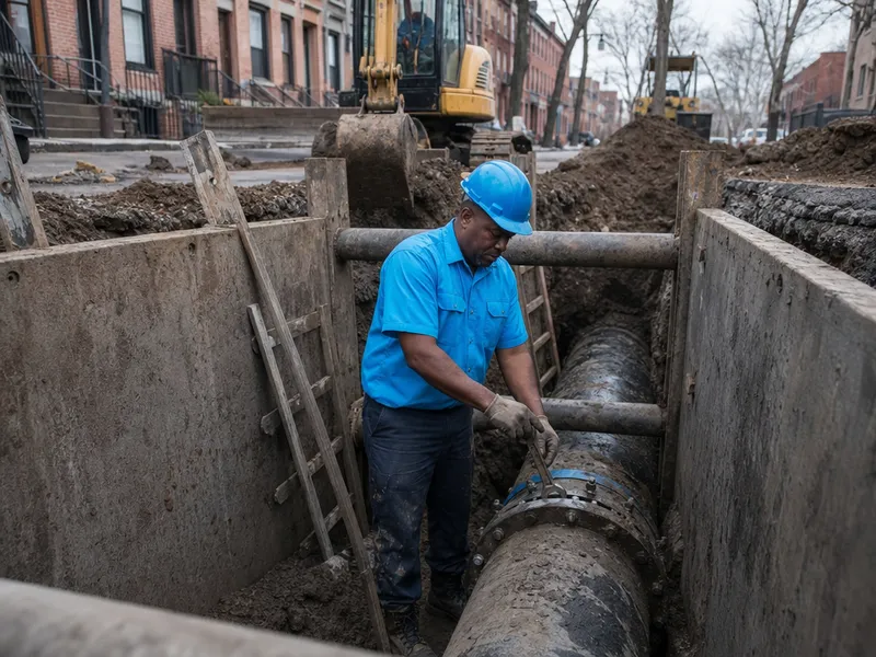 Water main repair