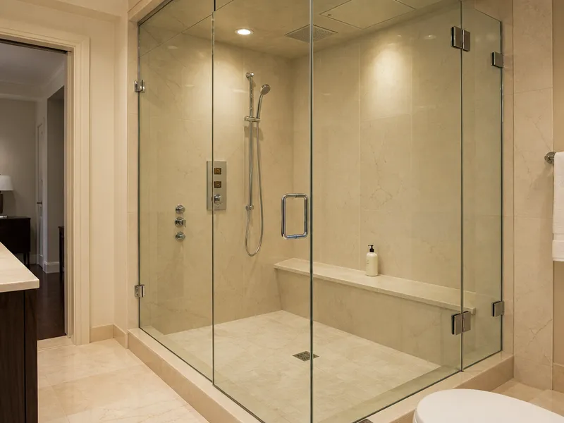 Midtown East steam shower