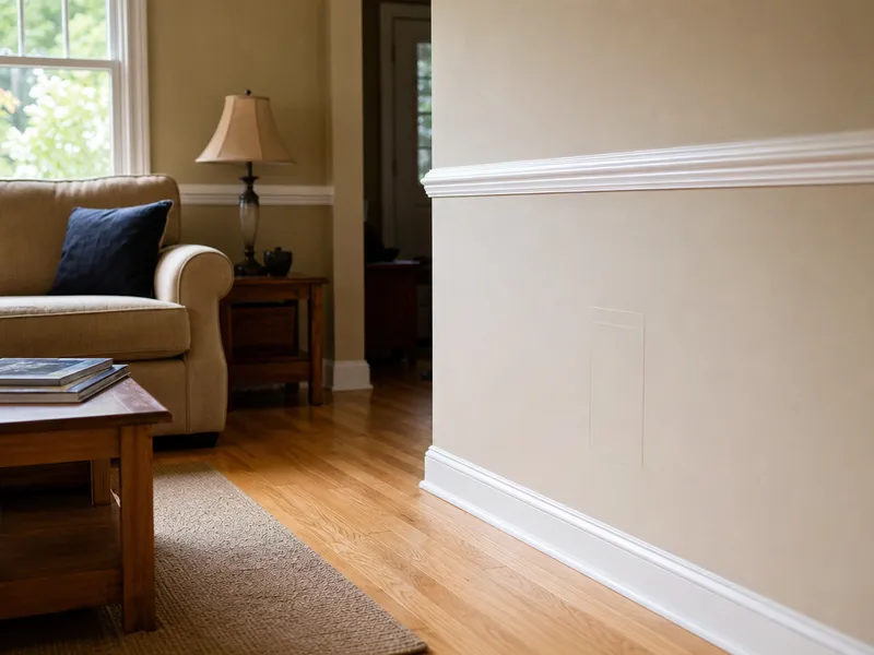 Manhattan apartment wall
