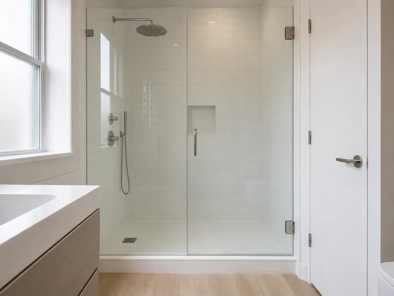 Frameless shower doors