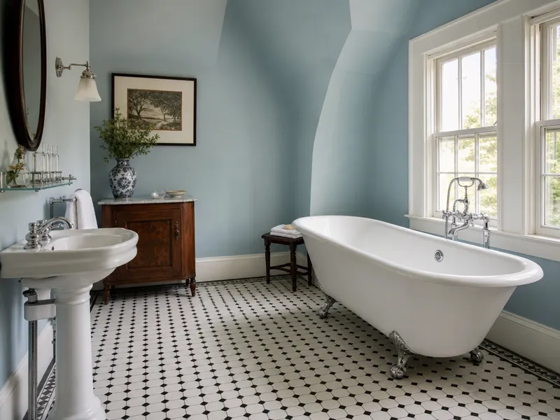Clawfoot tub