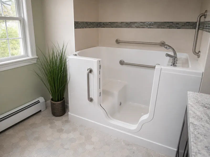 Walk-in tub