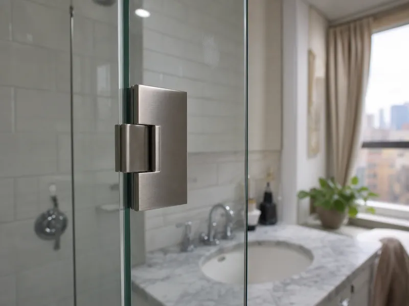 Frameless door, Manhattan condo
