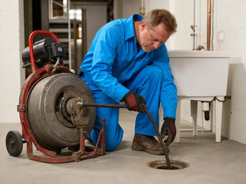 Sewer line cleaning