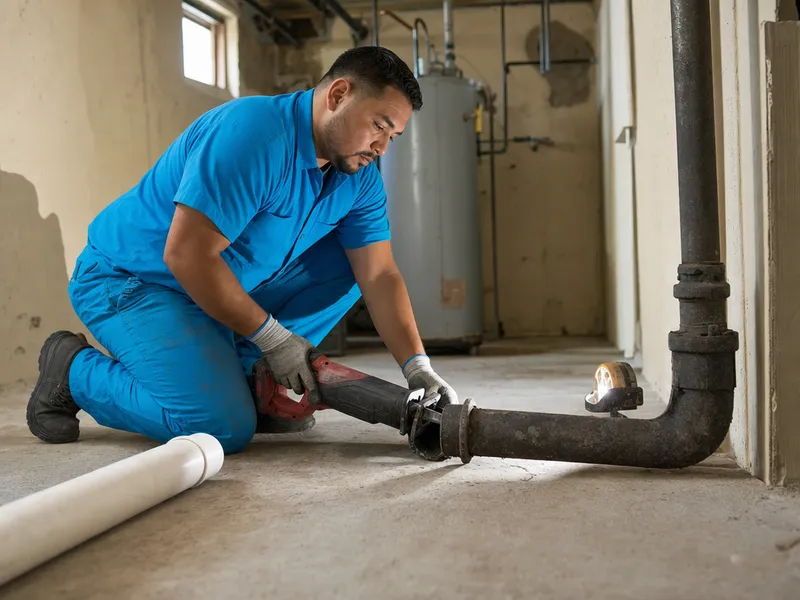 Basement drain, Bronx