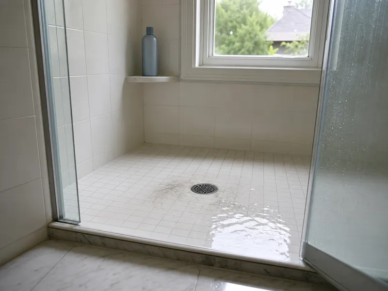 Shower drain clog