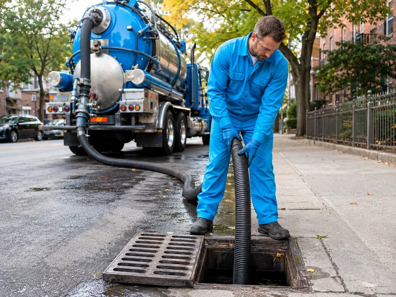 Catch basin cleaning and repair