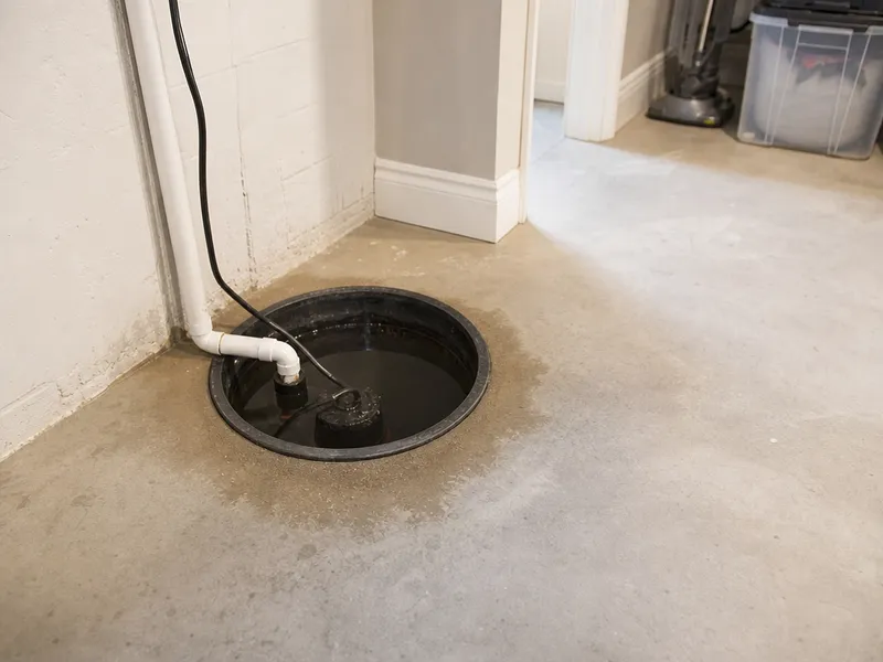 Sump pump failure