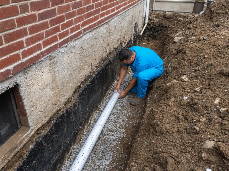 Foundation drainage