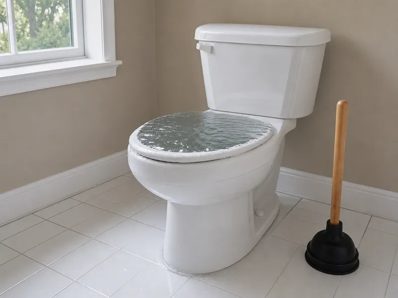 Toilet backup