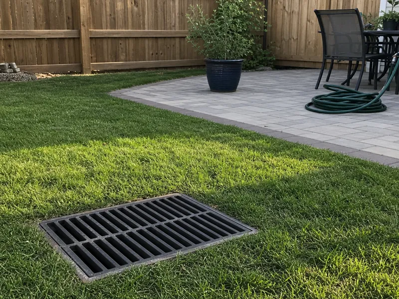 Forest Hills outdoor drain
