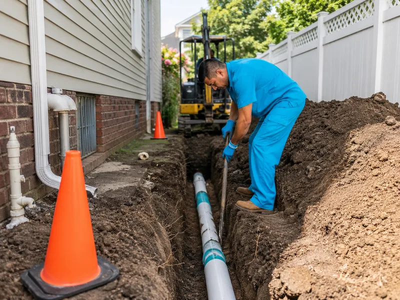 Lateral sewer line replacement