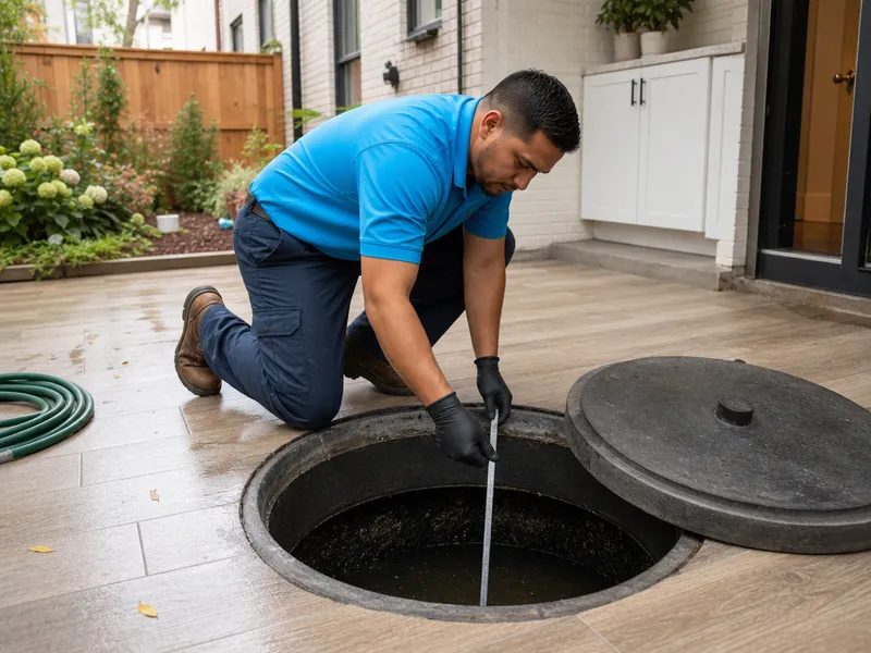 Brooklyn brownstone septic tank