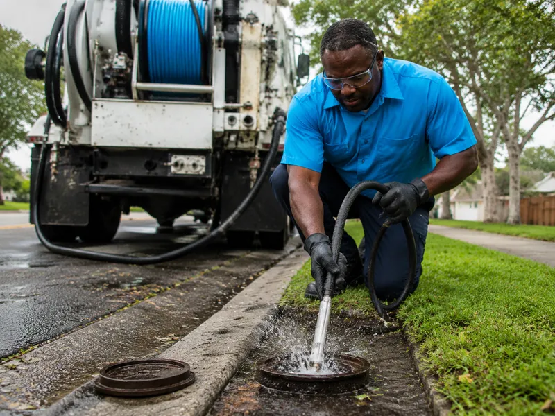 Sewer cleaning