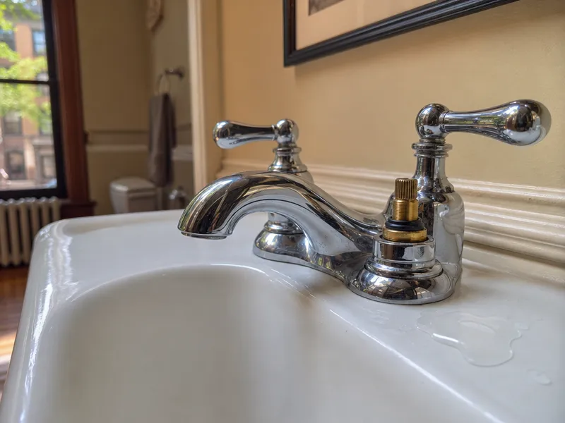 Bathroom faucet, Brooklyn