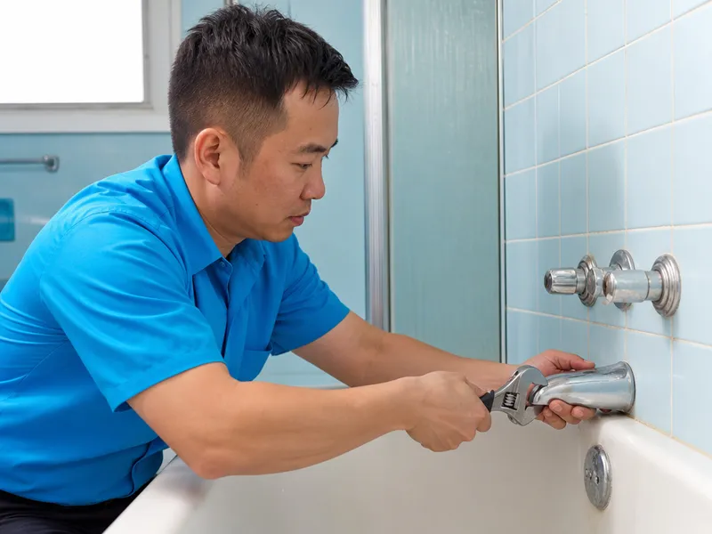 Tub spout repair