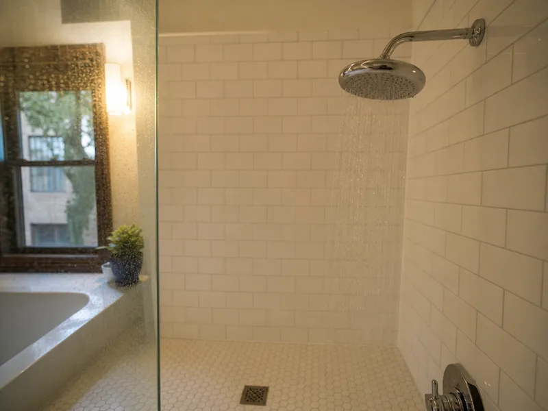Dripping shower head