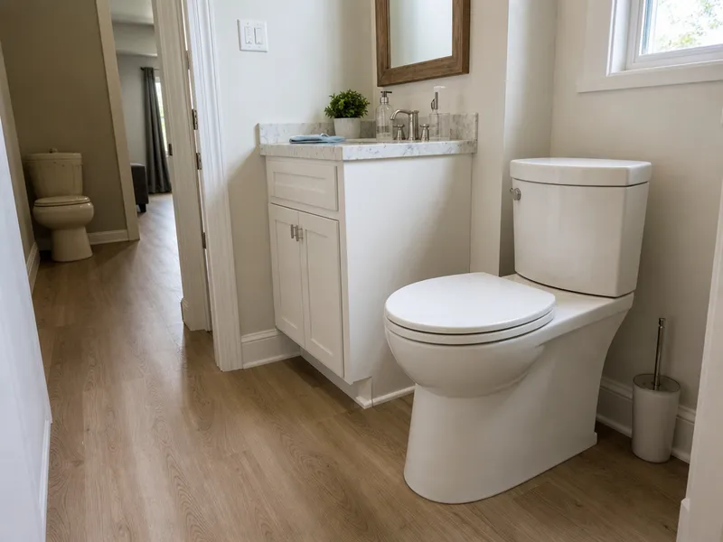 Toilet, Staten Island home
