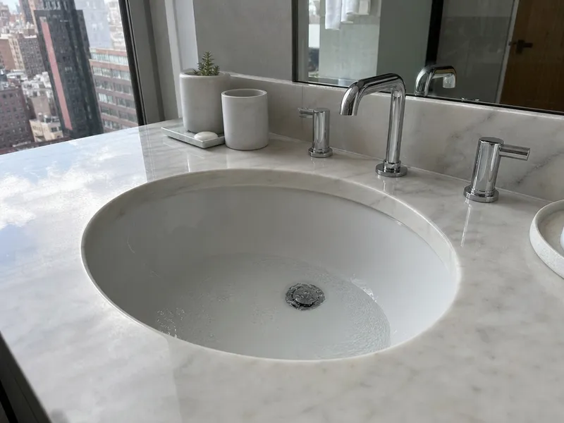 Slow draining sinks or tubs