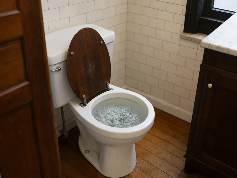 Gurgling toilets or drains
