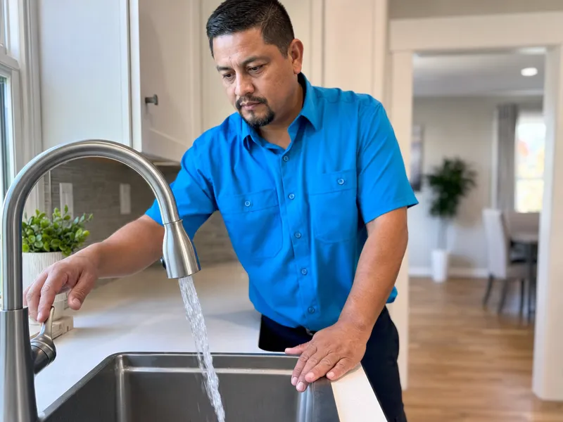 Whistling faucet in Bronx apartment