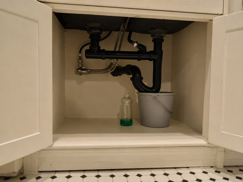 ABS drain pipe installation