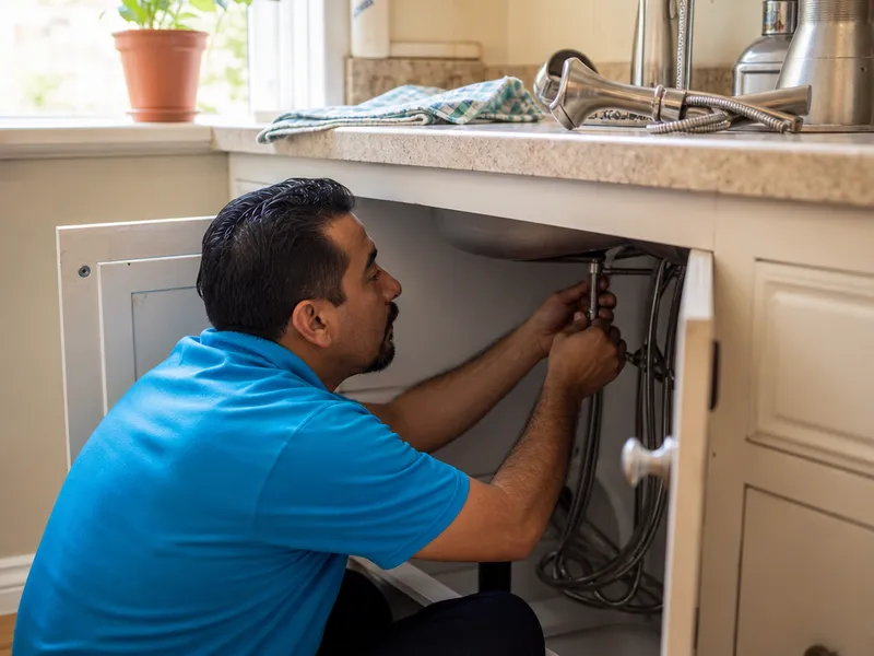 Moen pull-down in pre-war kitchen