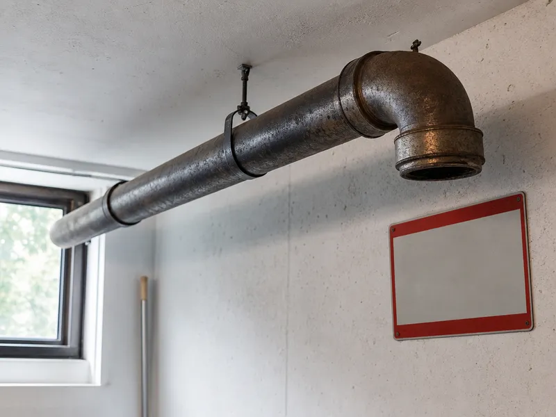 Steam pipe burns (exposed pipes)