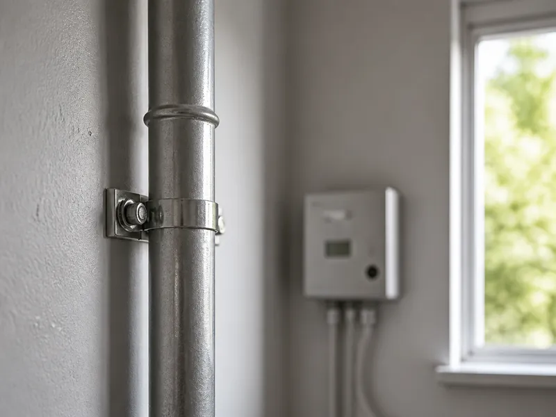 Energy waste from uninsulated pipes