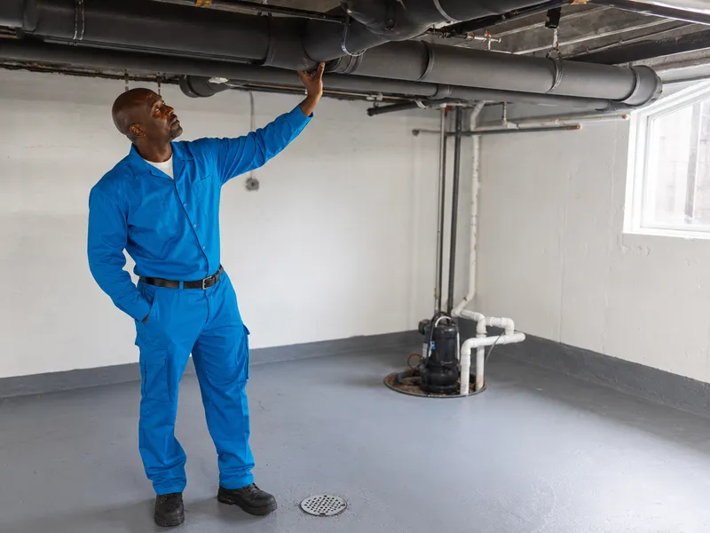 Chilled water lines — Midtown commercial HVAC