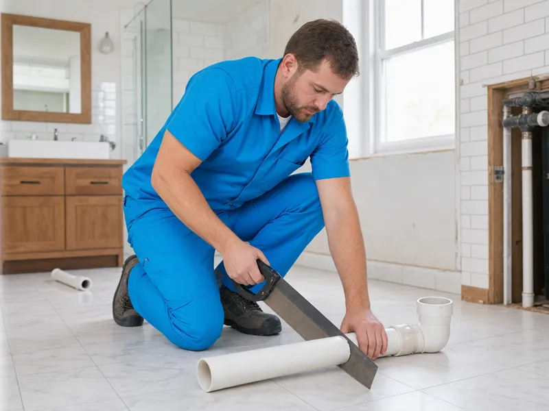 PVC pipe installation and repair