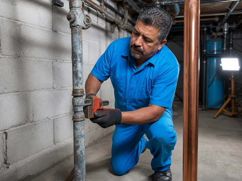 Galvanized pipe replacement