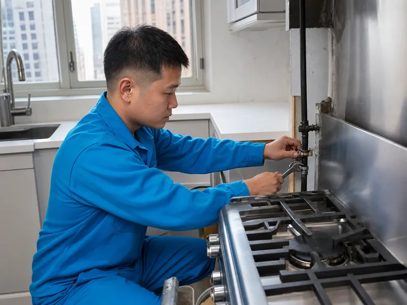 Gas line installation and repair