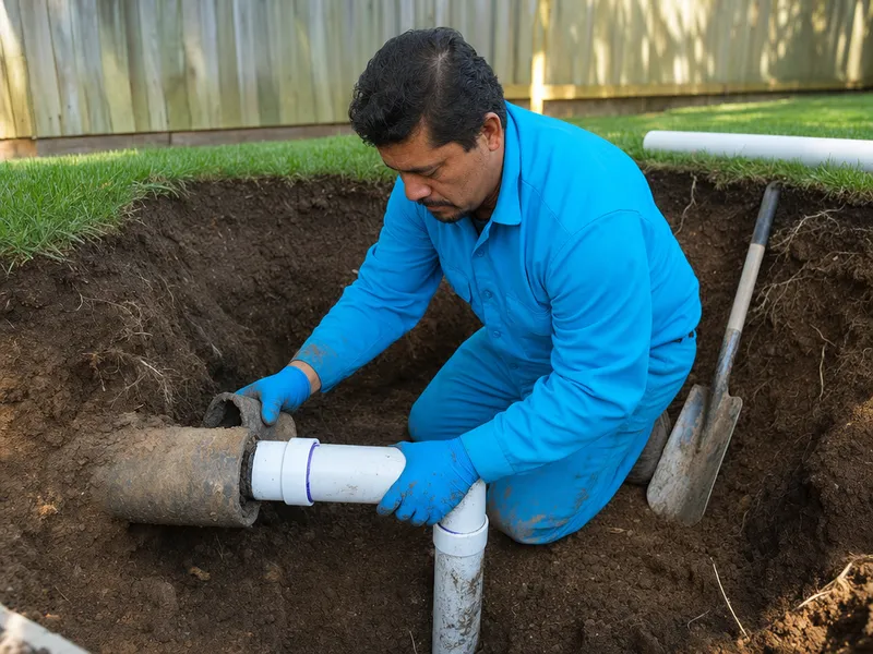 Sewer pipe repair and replacement