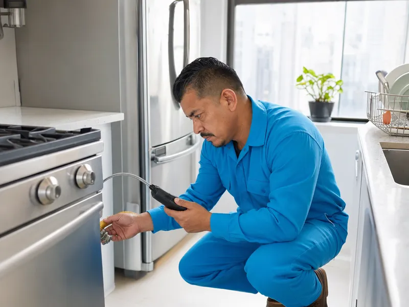 Manhattan kitchen, gas leak