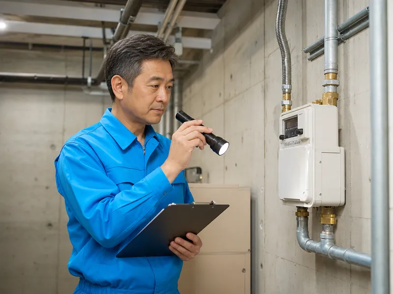 Gas line inspection (Local Law 152)