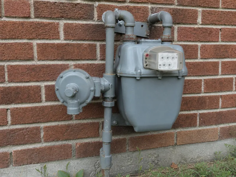 Gas meters and regulators