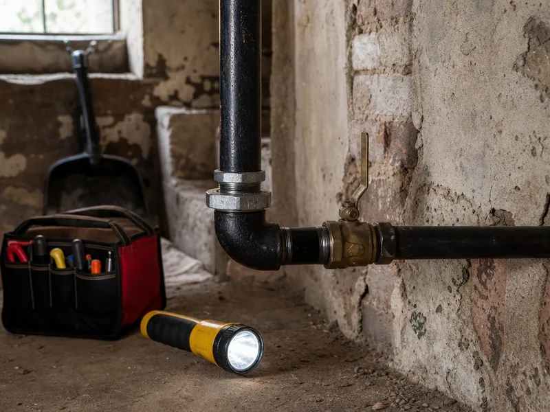 Emergency gas pipe, Harlem