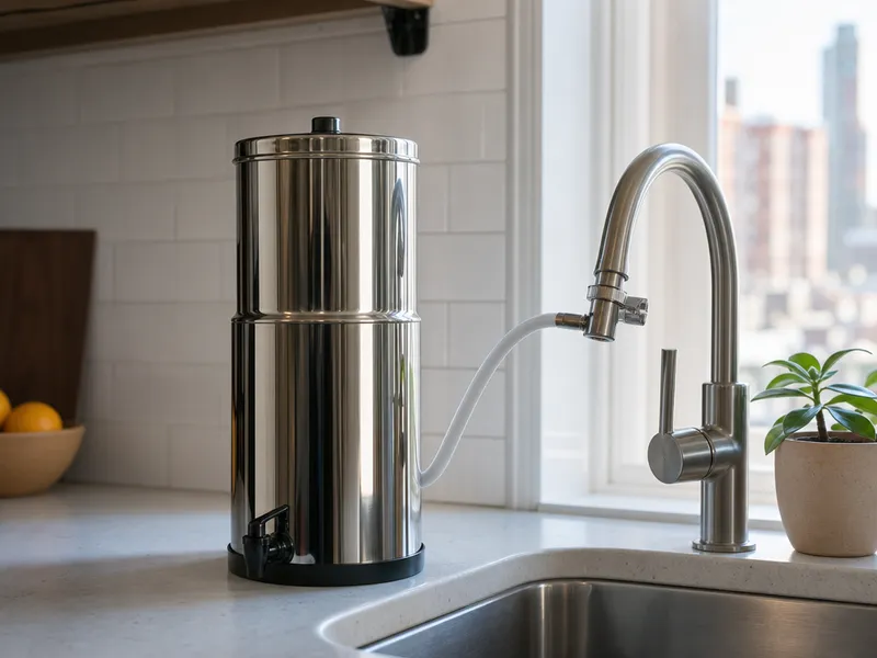 Countertop water filter (no installation)