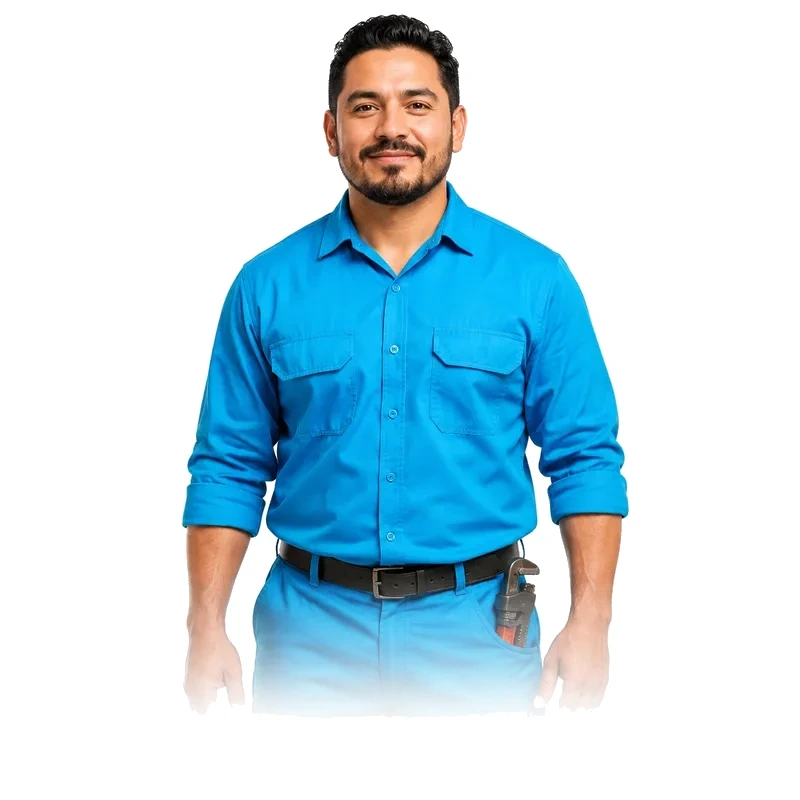 Water heaters technician portrait