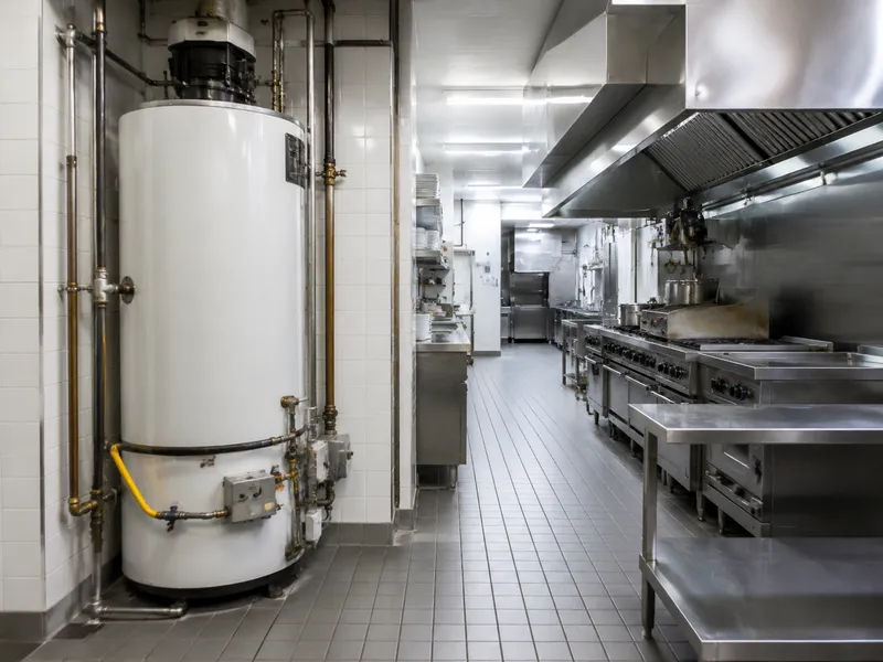 Commercial water heater
