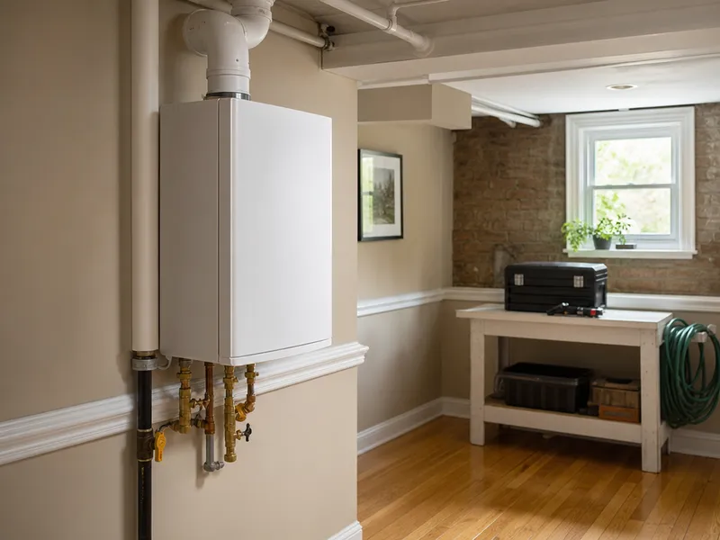 Tankless gas in Brooklyn brownstone