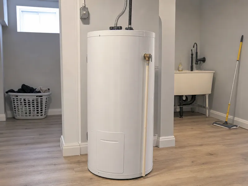 Electric tank 40 gal in Queens basement