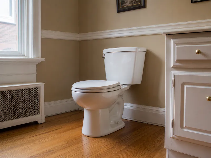 Two-piece toilet