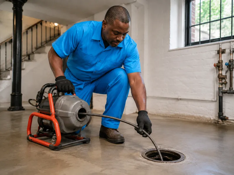 Sewer line cleaning