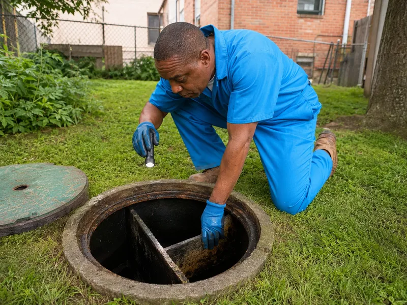 Septic tank repair
