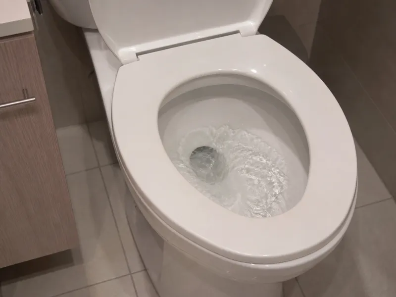 Gurgling toilets or drains