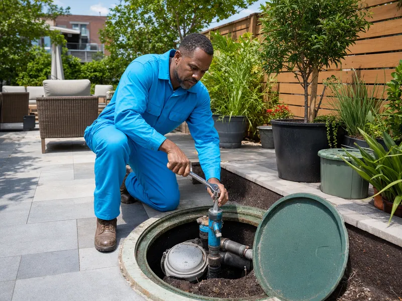 Brooklyn septic tank