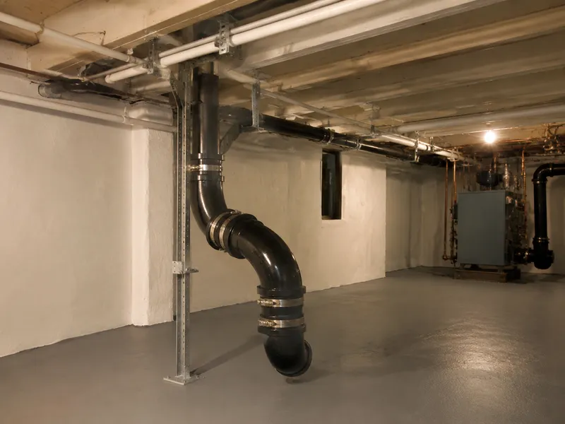 Manhattan co-op sewer line